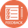 Website feedback form icon